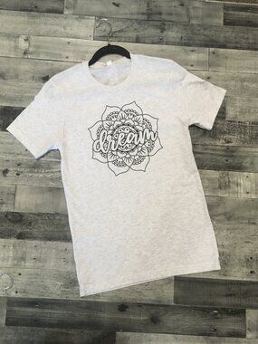 Dream Graphic Short Sleeve Tee - Light Gray